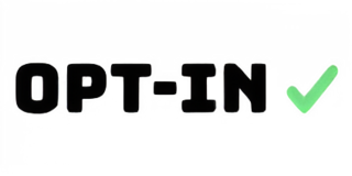 Logo, das ein Schloss mit Ladekreis, den Schriftzug "OPT-IN" sowie ein Häkchen dahinter zeigt