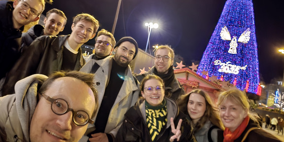 Christmas Market Selfie